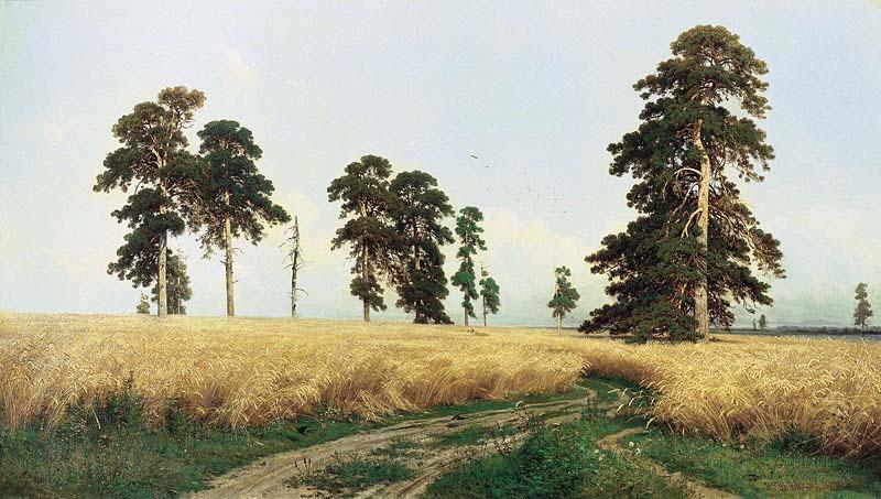 Ivan Shishkin A Rye Field